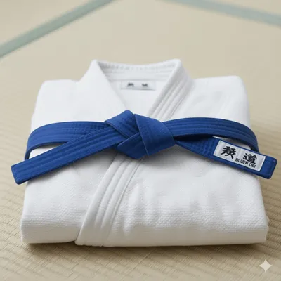 Blått bälte bälte - krav och tekniker