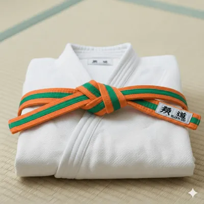 Orange bälte bälte - krav och tekniker